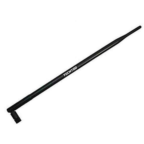Techtoo Techtoo 9Dbi Omni Wifi Antenna With Rp-Sma Connector For Wireless Network Router/Usb Adapter/Pci Pcie Cards/Ip Camera/Wireless Range Extender(1-Pack) Antenna