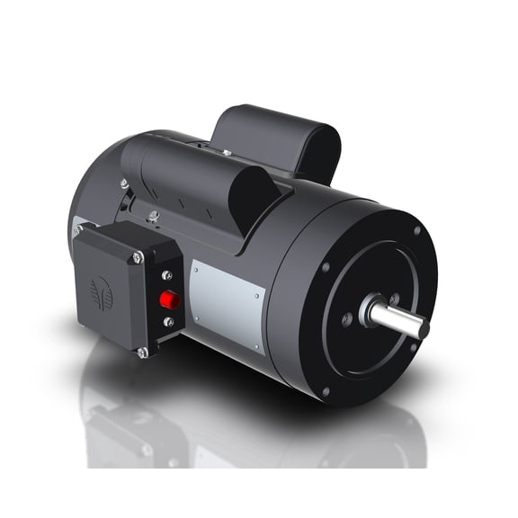 Techtop RD1-RS-TF-56C-4-B-C-.5-RND Motor 1/2 HP 1800 Rpm 1-PH 115/208-230 V 56C