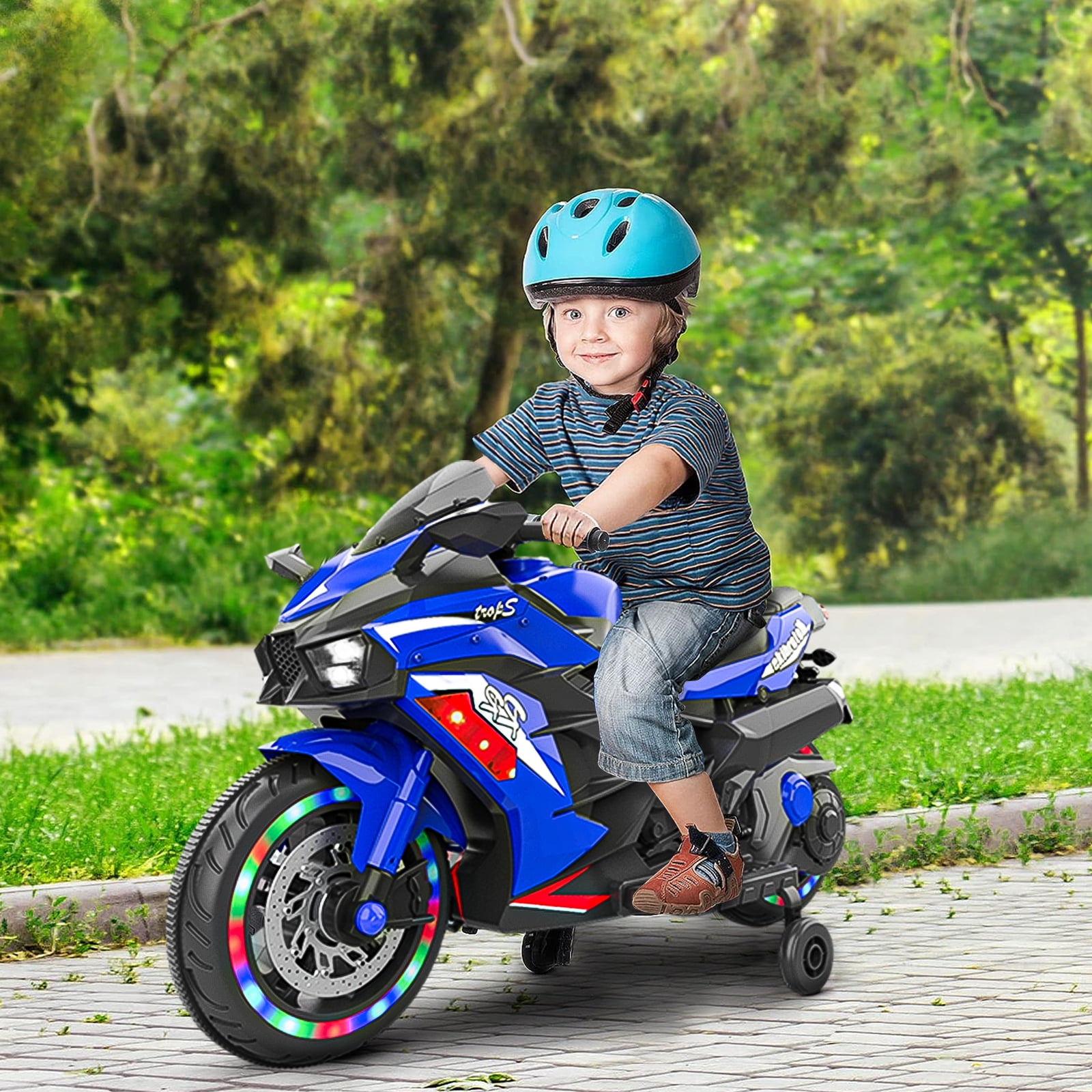 Child cheap riding motorcycle