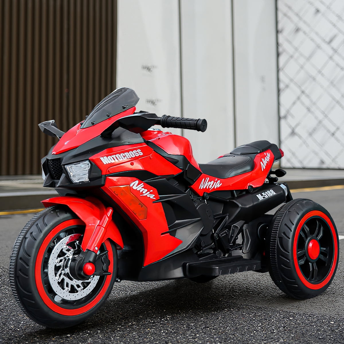 Techvida Ride on Toys 12v Battery Powered Ride on Motorcycle for Kids 3