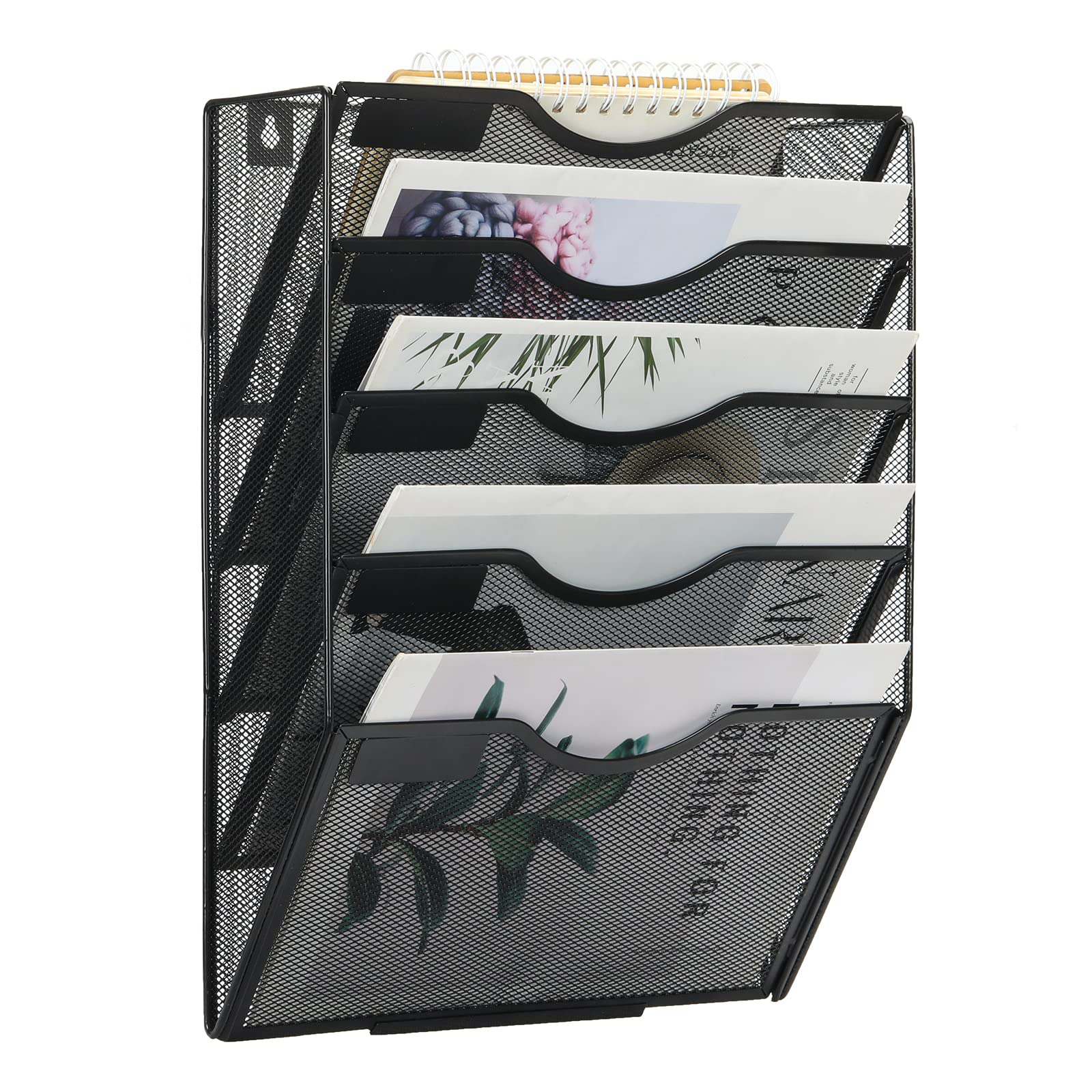 Marte Vanci Magazine File Holder Book Desktop Organizer Plastic Storage ...