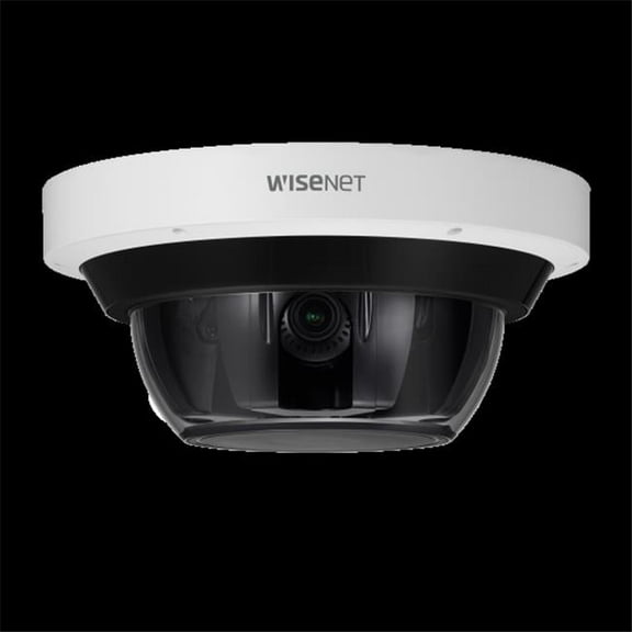Techwin WiseNet P Series 8MP Outdoor 4-Sensor PTRZ Network Dome Camera with 3.2-10 mm Lens