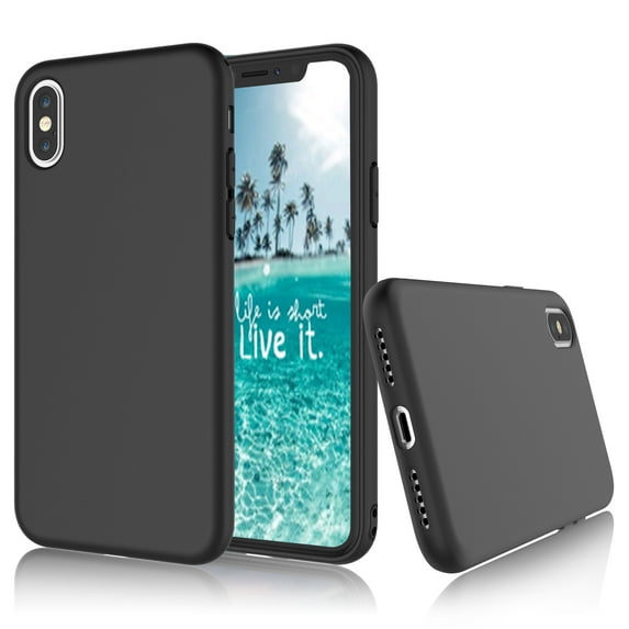 Teckoo Case for Apple iPhone X / iPhone XR / iPhone XS / iPhone XS Max / iPhone 10, Tekcoo Shockproof Case Ultra Thin Matte Charming Colorful Slim Soft TPU Bumper Case Cover