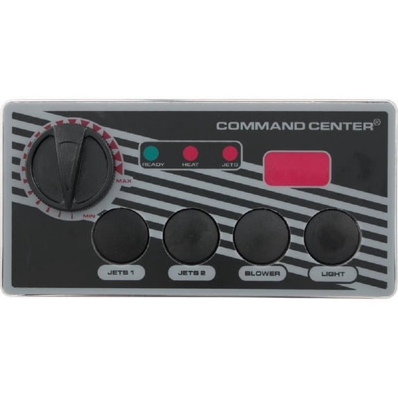Tecmark CC4D-120-10-D00 4-Button 10' Cord Digital Command Center Topside Control