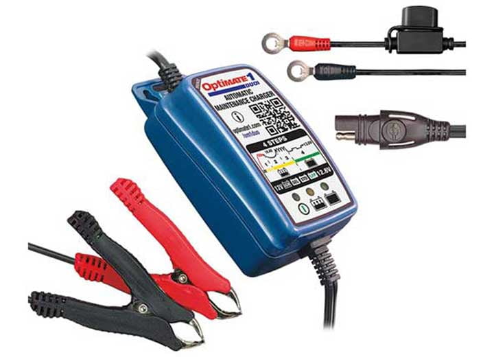 OPTIMATE 1 VOLTMATIC AUTOMATIC CHARGER & MAINTAINER 4 STEP BRONZE