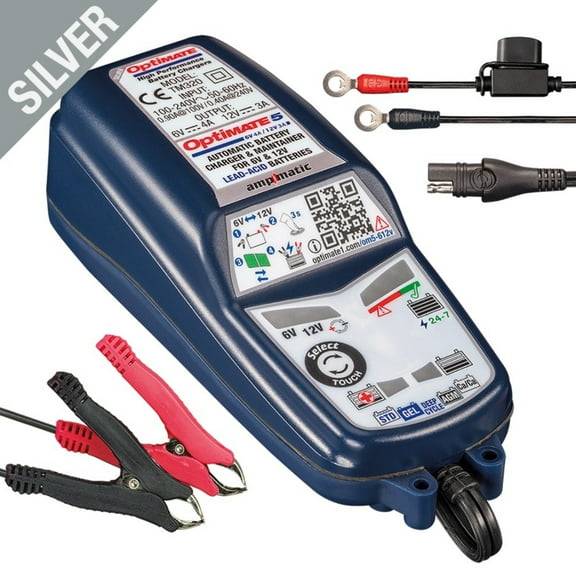 Tecmate OptiMate 5 6V/12V Battery Saving Charger & Maintainer (TM-321)