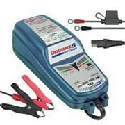 Tecmate Optimate 5 Start & Stop, 6-step 12V 4A Battery Saving Charger-Tester-Maintainer