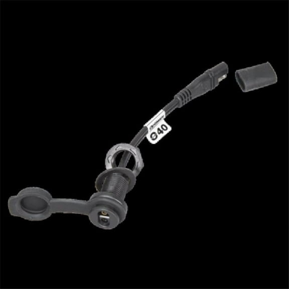 Tecmate OptiMate Weatherproof SAE Socket Panel Mount Cable (O-40S)
