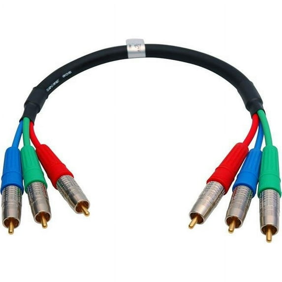 Tecnec 3RCA-150 Canare Premium 3 Channel RCA Home Theater Cable - 150 ft.