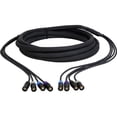 thumbnail image 1 of Tecnec CES-EC8-150 4-Channel Neutrik NE8MC-B CAT5e Tactical Ethernet Snake, 150 ft., 1 of 1