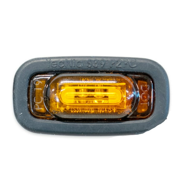 Tecniq New OEM S39 Amber 1.5" x 0.75" SM PC Sidemarker, S39-AA00-1