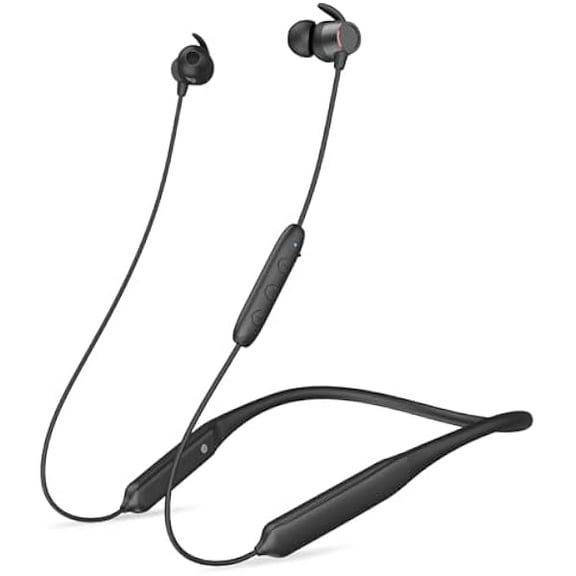 B1 Bluetooth Headphones, Bluetooth Earbuds Wireless with 60Hrs Playtime, Wireless Bluetooth Headphones for Sports, Sweatproof & IPX5 Waterproof Wireless HeadphonesBlack
