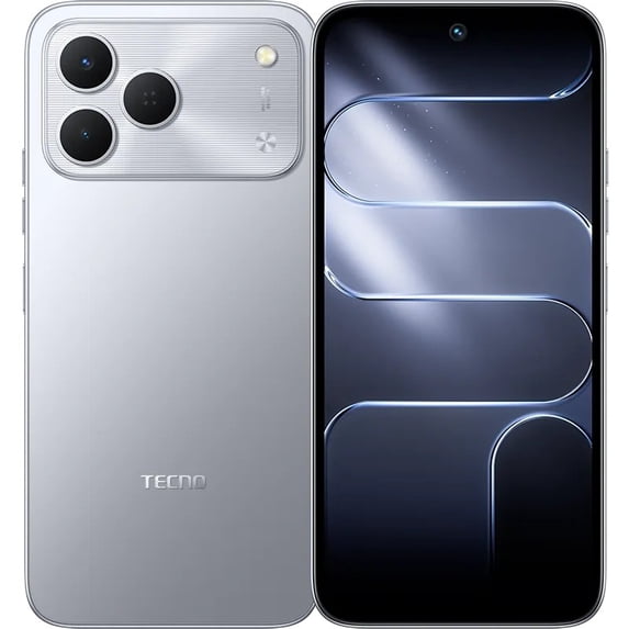 Tecno Spark 50 Ai 4G LTE (256GB + 4GB) (Compatible with Tmobile Mint Tello Boost Mobile and Worldwide) Dual SIM 6.78" 120Hz 50MP Camera (Titanium Gray)