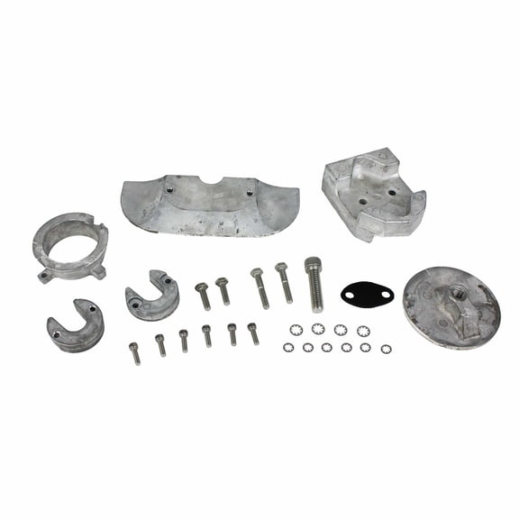 Tecnoseal Anode Kit w/Hardware - Mercury Alpha 1 Gen 2 - Magnesium