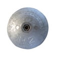 thumbnail image 1 of Tecnoseal R2 Rudder Anode - Zinc - 2-13/16" Diameter | Bundle of 2, 1 of 1