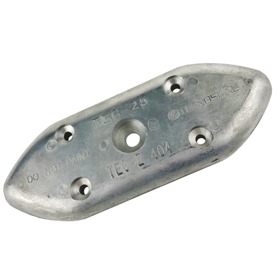 Tecnoseal TEC-25/TEC Z 404 Zinc Hull Plate Anode