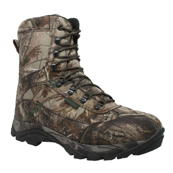 Tecs Men's 10" Waterproof Realtree 800g Camo Tan Boots