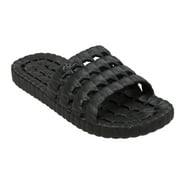Men's Rubber Slide Sandal Slipper Comfortable Shower Beach Shoe Slip On ...