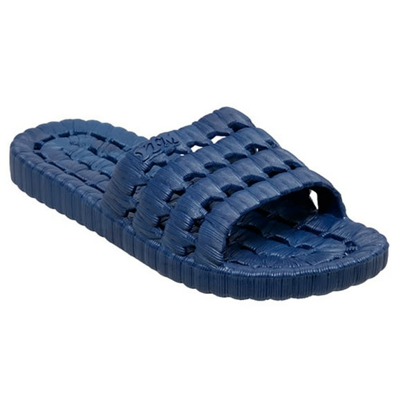 Tecs Men's Relax Slide Sandal, Navy