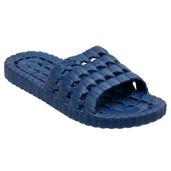 Tecs Women's Comfortable Lightweight Sandal, Navy, 9