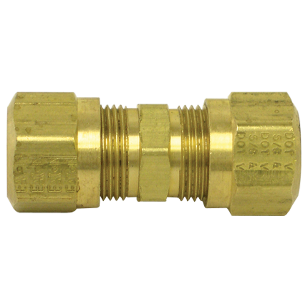 Tectran 1362 10 Brass D O T Air Brake Fitting Union For Nylon 5 8 tectran-pl136910d-brass-d-o-t-push-lock-fitting-swivel-male-elbow-for