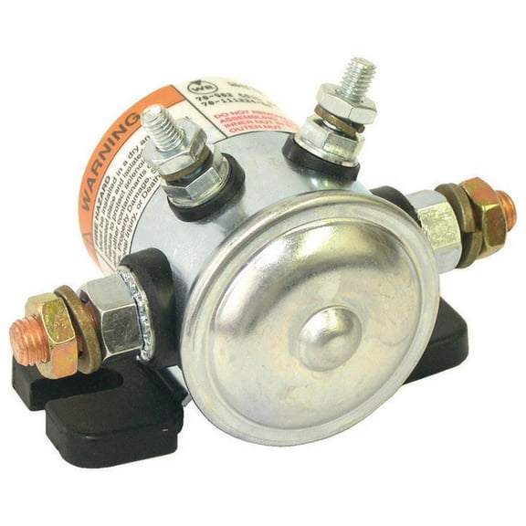 Tectran 19-1090 Continuous Duty Solenoid, 85 amps at 12 Volts