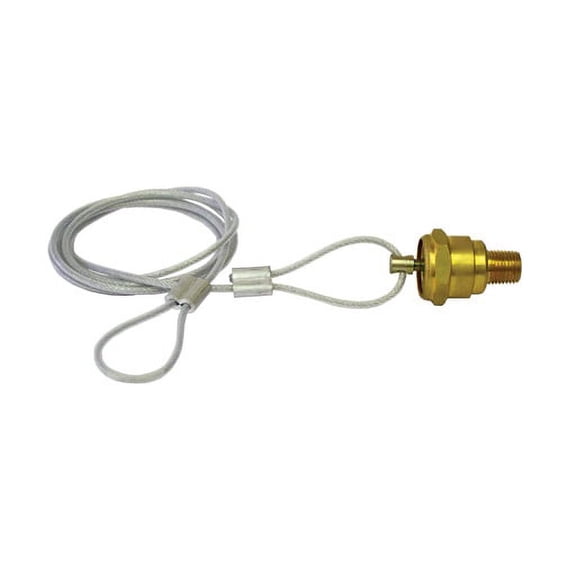 Tectran TV12103 Manual Drain Valve, Air Tank, 3' Crimped