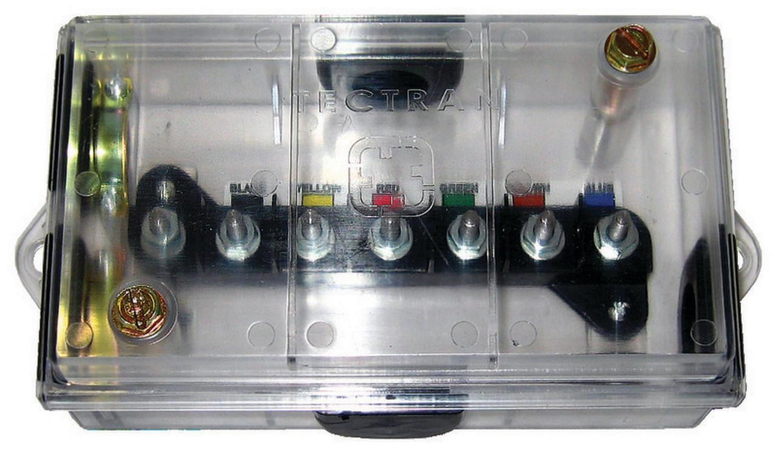 Tectran Translucent 7-Way Junction Box (667-7090) - Single