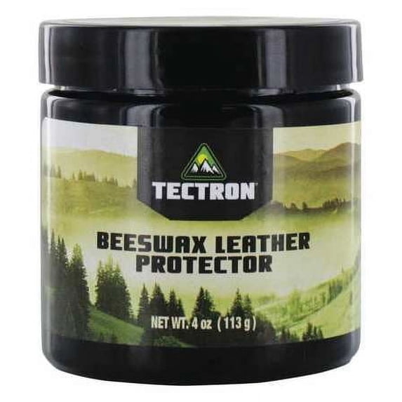 Tectron Beeswax Leather Protector, 4oz, Heavy-Duty, 1-Pack