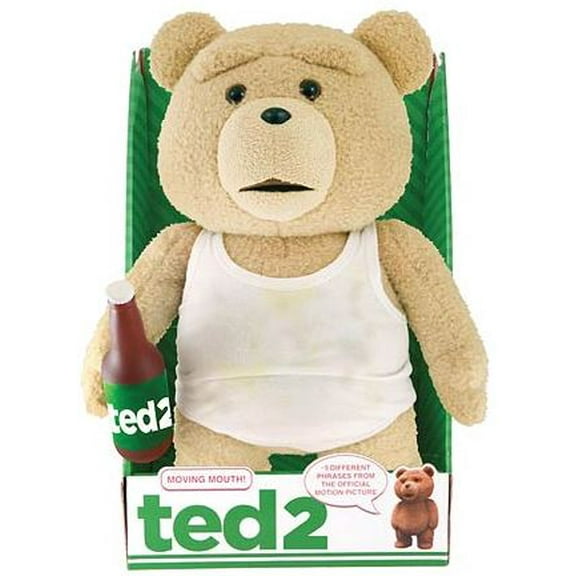 Ted 2 Ted in Tank Top with Beer Talking Plush [Clean]
