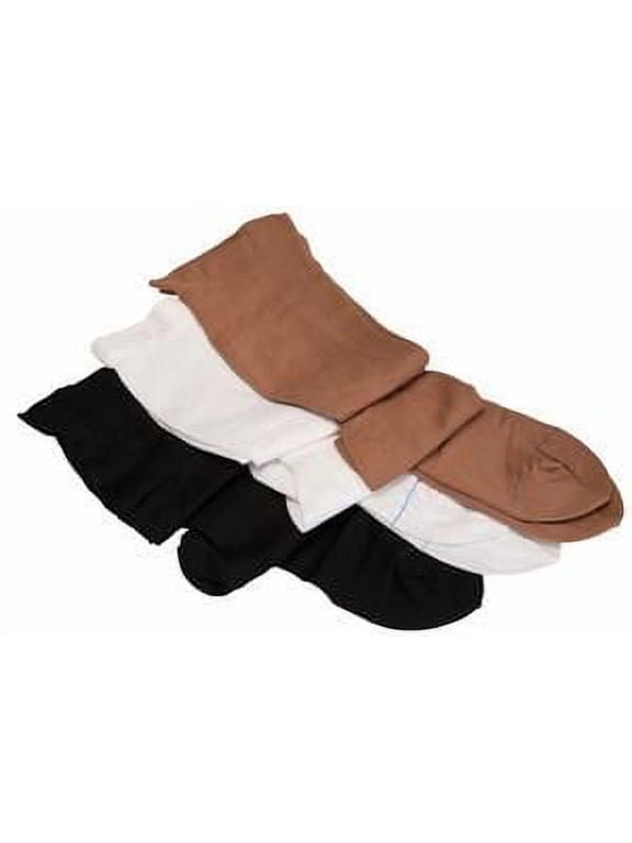 Anti-Embolism Compression Socks, Knee-High, 18 mmHg, Closed Toe, Black, X-Large, 1 Pair