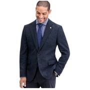 Ted Baker Mens Modern fit Wool Sport Coat Blazer 40 S Navy Blue Solid