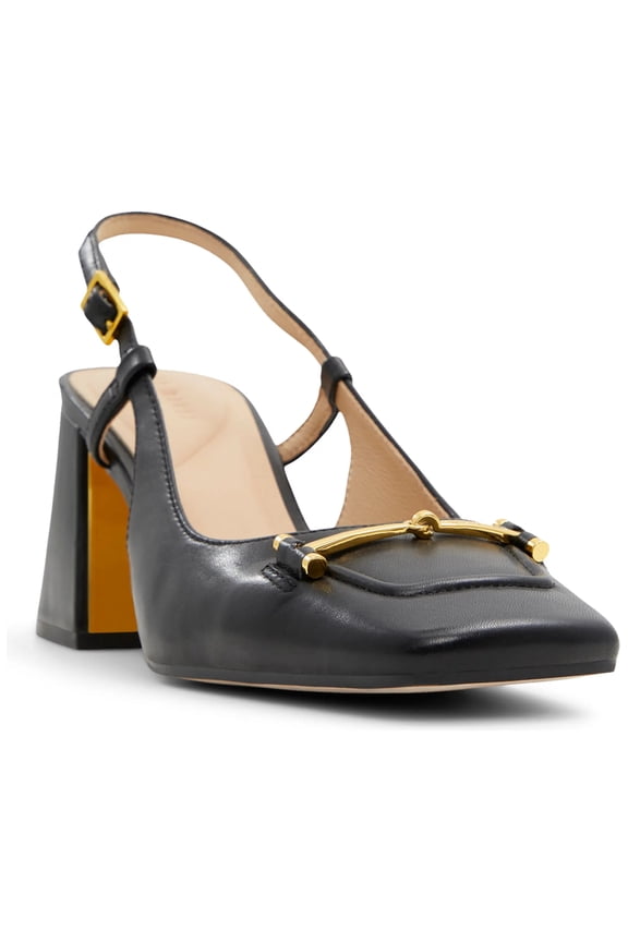 Mia Icon Black Leather Smooth 9.5