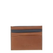 Ted Baker Nancard Contrast Edge Paint Leather Card Holder, os, Brown