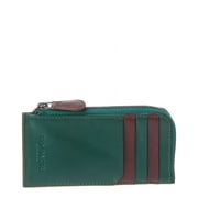 Ted Baker Nanns Contrast Detail Leather Zip Around Card Case, os, Green