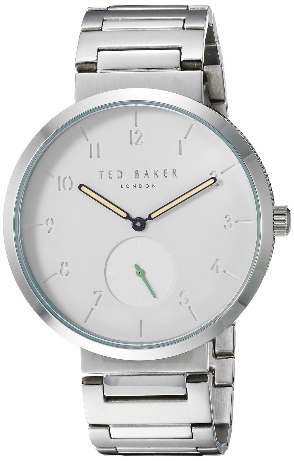 Ted Baker Men's Quartz Stainless Steel Strap, Silver, 20 Casual Watch (Model: BKPMMF901) Ted Baker Men\u0027s Analog Quartz Watch with Stainless Steel Strap BKPBRS5089I  : : Fashion