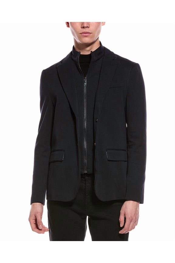 mens Rook Jersey 2-In-1 Blazer, 1, Blue