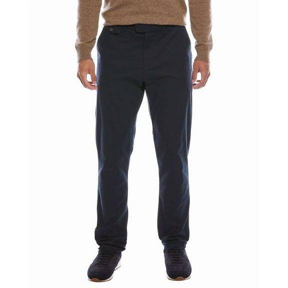 Ted Baker mens  Slim Fit Textured Chino Trouser, 30, Navy