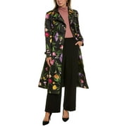 Ted Baker womens  Double-Breasted Trench Coat, 0, Black
