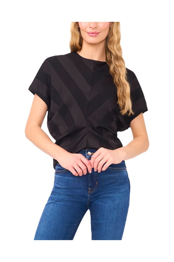 womens Elyse Top, 6, Black