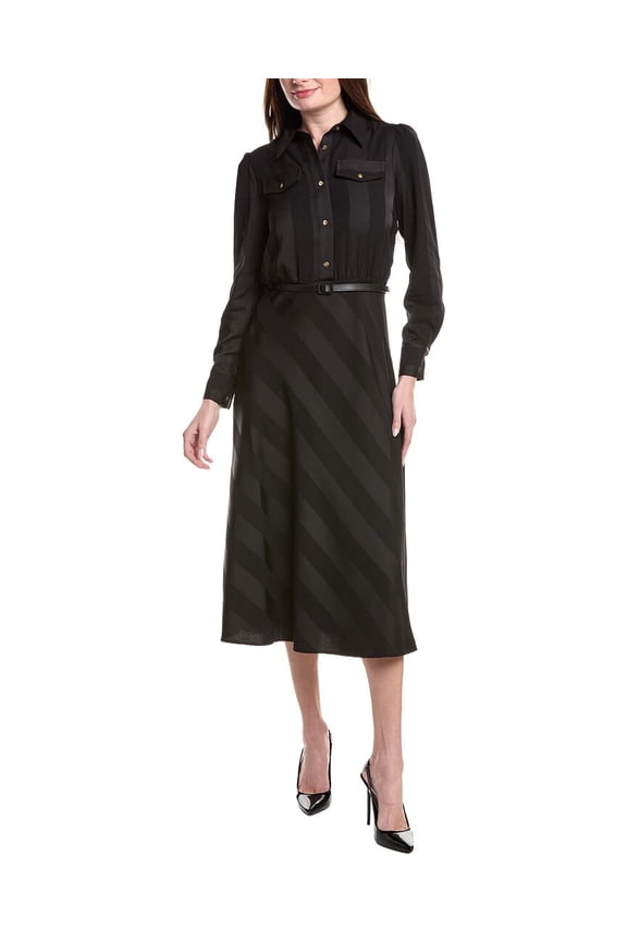 womens Isabelle Dress, 2, Black