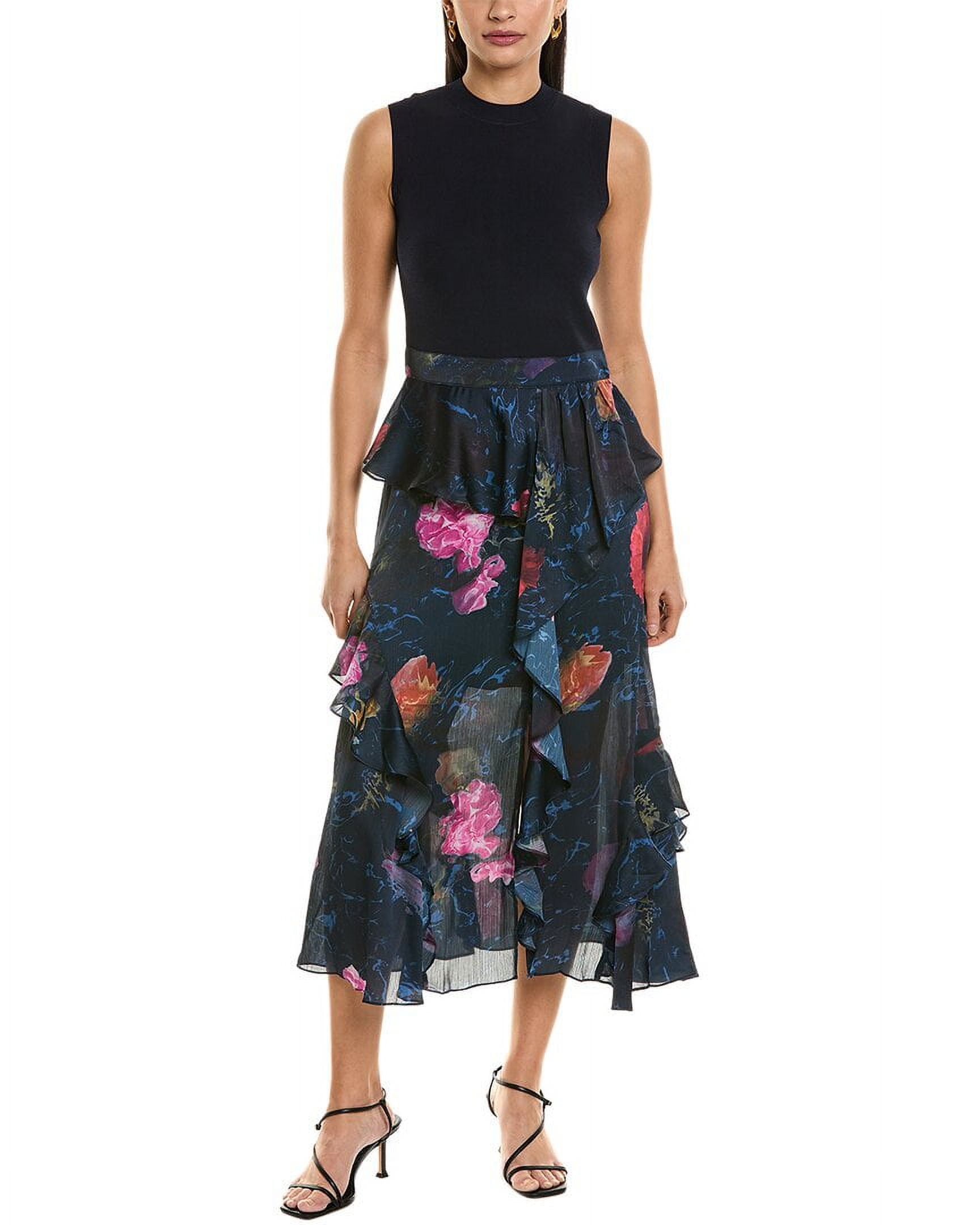 Ted Baker womens Knit Bodice Midi Dress, 4, Blue - Walmart.com Ted Baker womens Knit Bodice Midi Dress, 4, Blue - Walmart.com