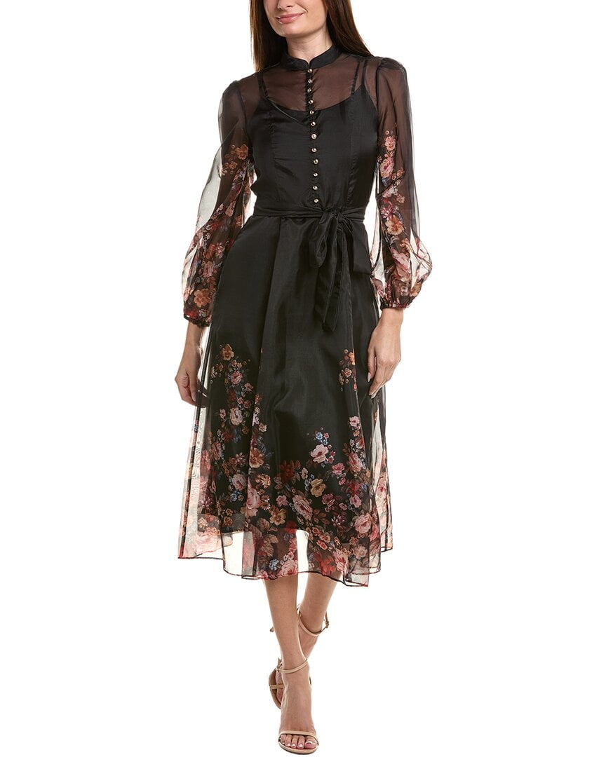 Ted Baker womens Organza Maxi Dress, 2, Black - Walmart.com