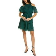 Ted Baker womens Poppio Mini Dress, 1, Green, Polyester