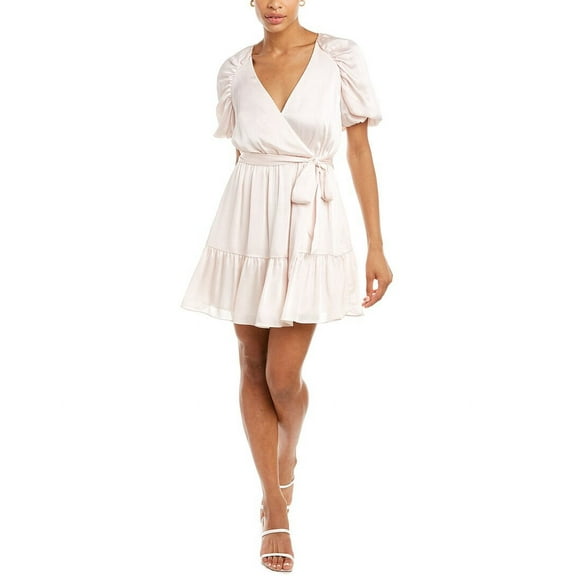 Ted Baker womens  Puff Sleeve Dress, 1, Pink