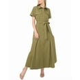 thumbnail image 1 of Ted Baker womens  Shirtdress, s, Green, 1 of 3