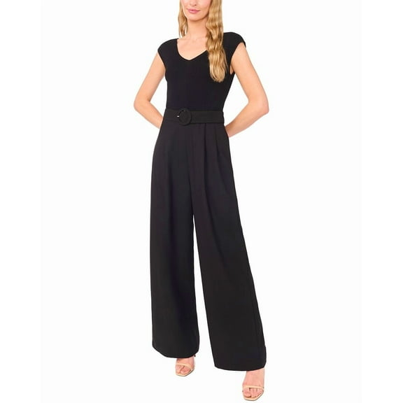 Ted Baker womens  V-Neck Jumpsuit, s, Black
