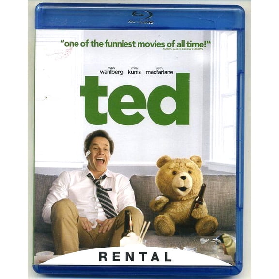 Ted Blu-ray Disc Mark Walhberg, Mila Kunis NEW