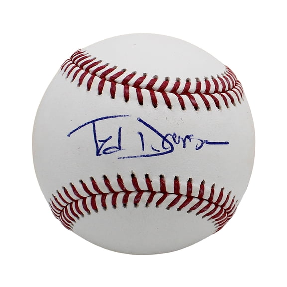 Ted Danson Autographed/Signed OML White Baseball