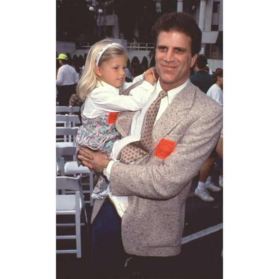 Ted Danson In Tweed Blazer Holding Daughter Kate Photo Print (16 x 20) - Item # CPA3707